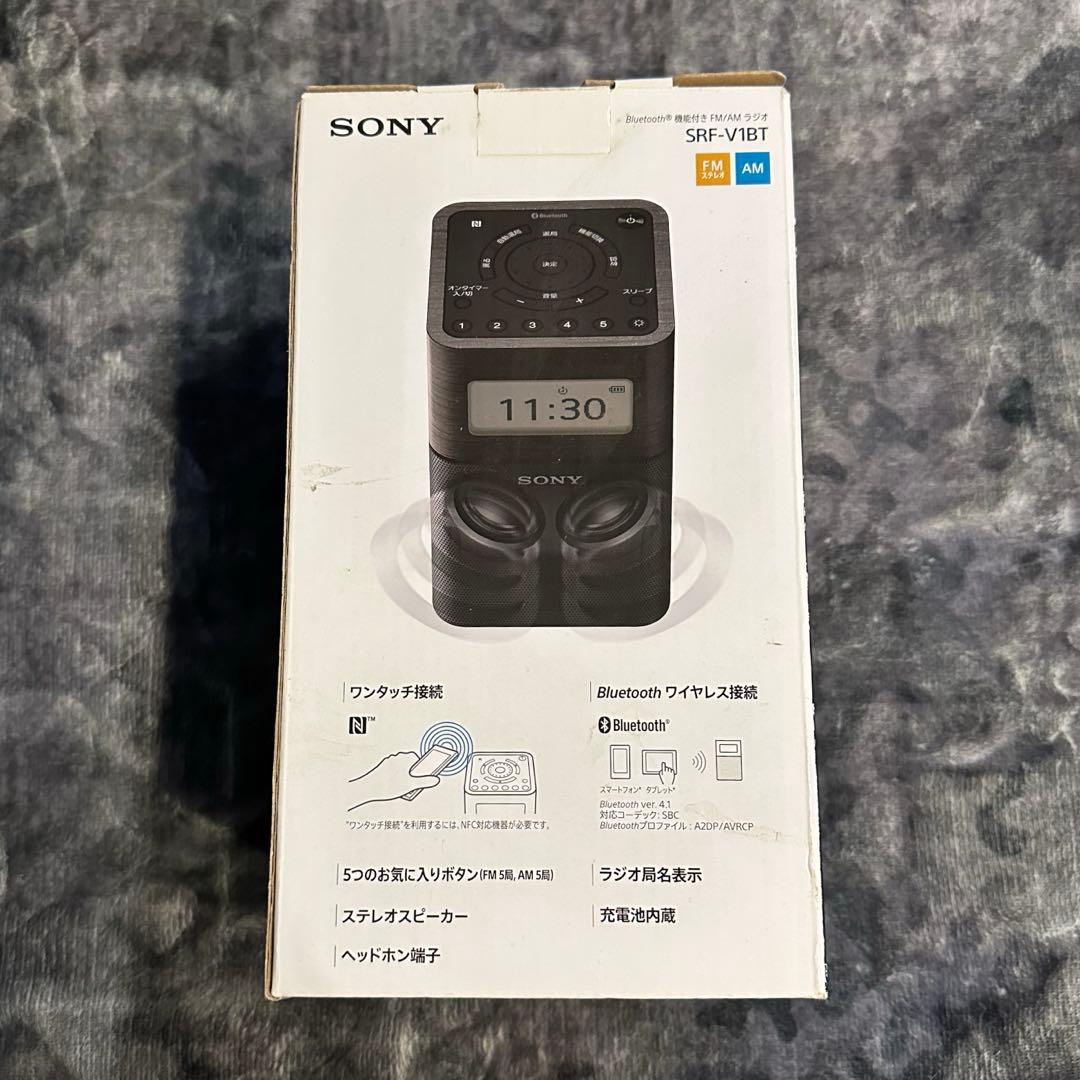 SONY SRF-V1BT ブラック Bluetoothラジオ