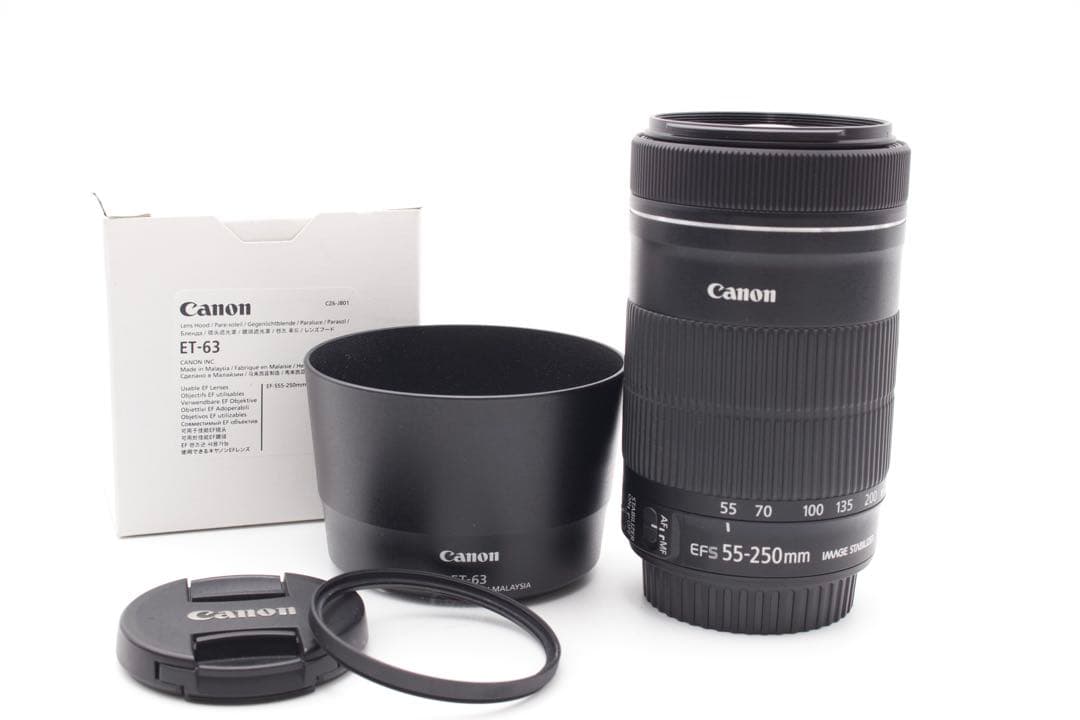 新品級美品✨Canon EF-S 55-250mm IS STM 高性能望遠