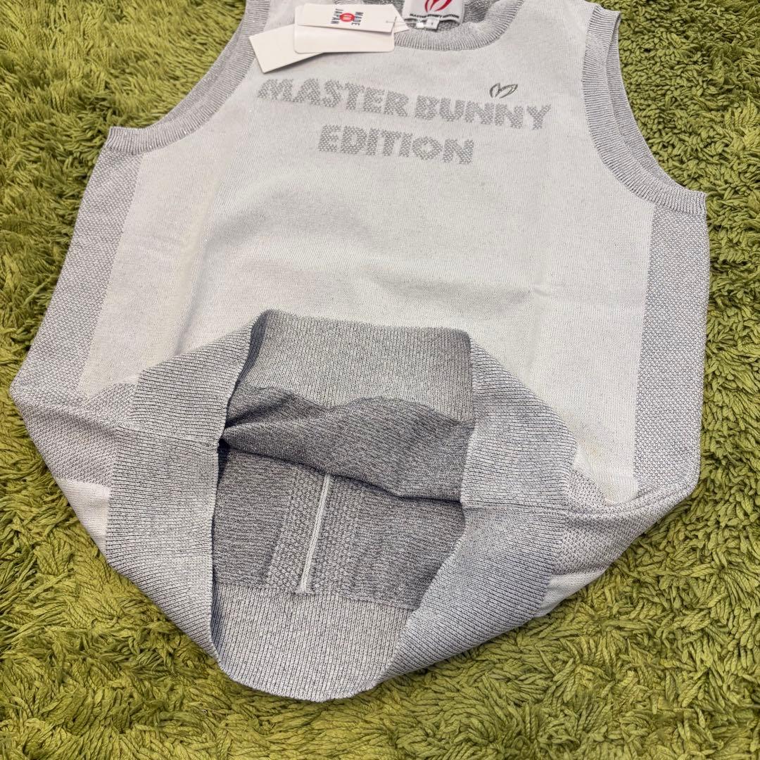 【新品】マスターバニーエディション ベスト ノースリーブ グレー サイズ1
