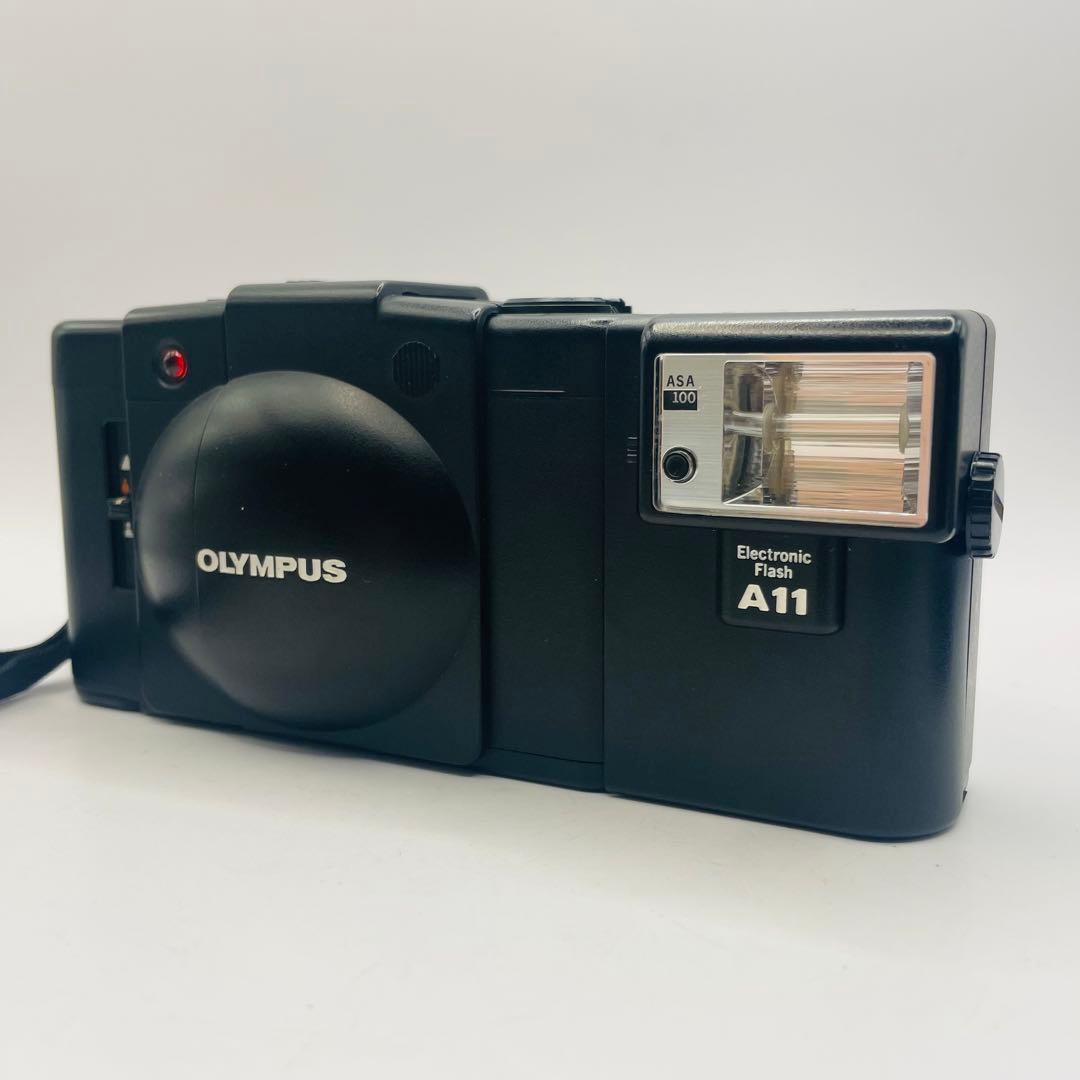 美品　OLYMPUS XA2 A11付き オリンパス フィルムカメラ