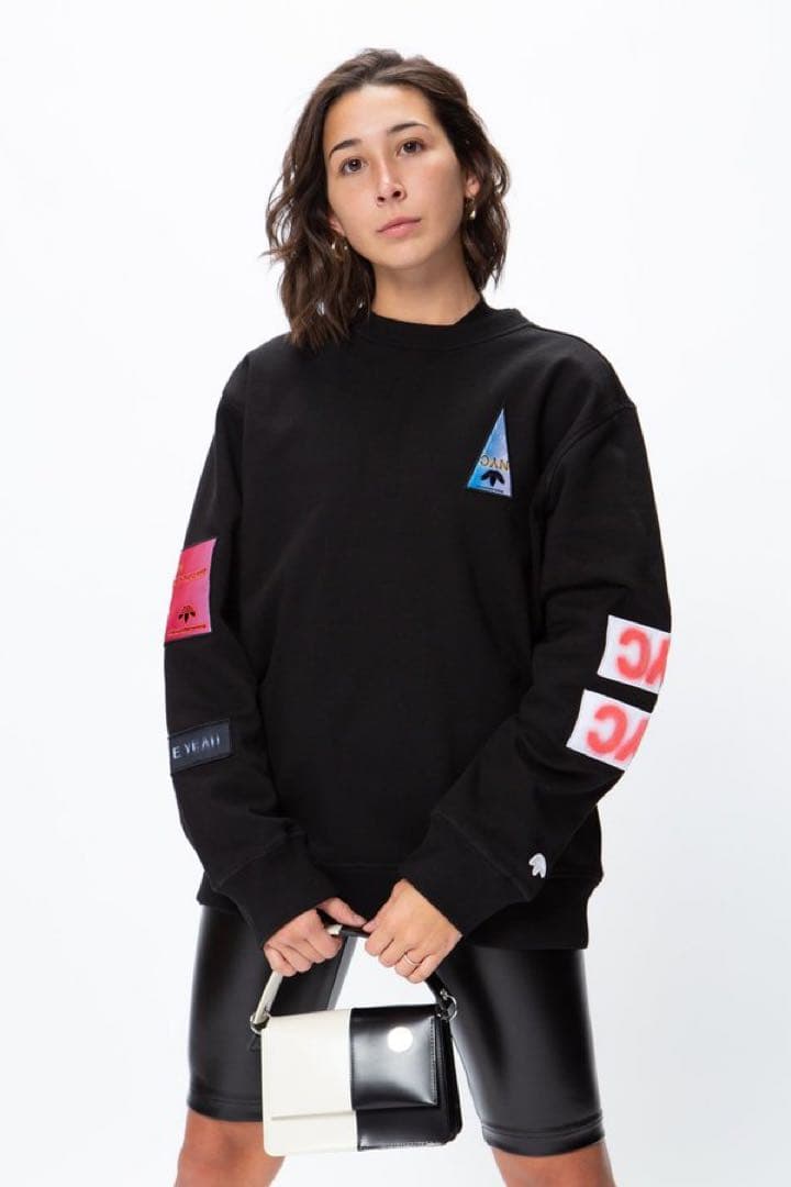 Adidas×AlexanderWangコラボ　ブラックスウェット　箱付き