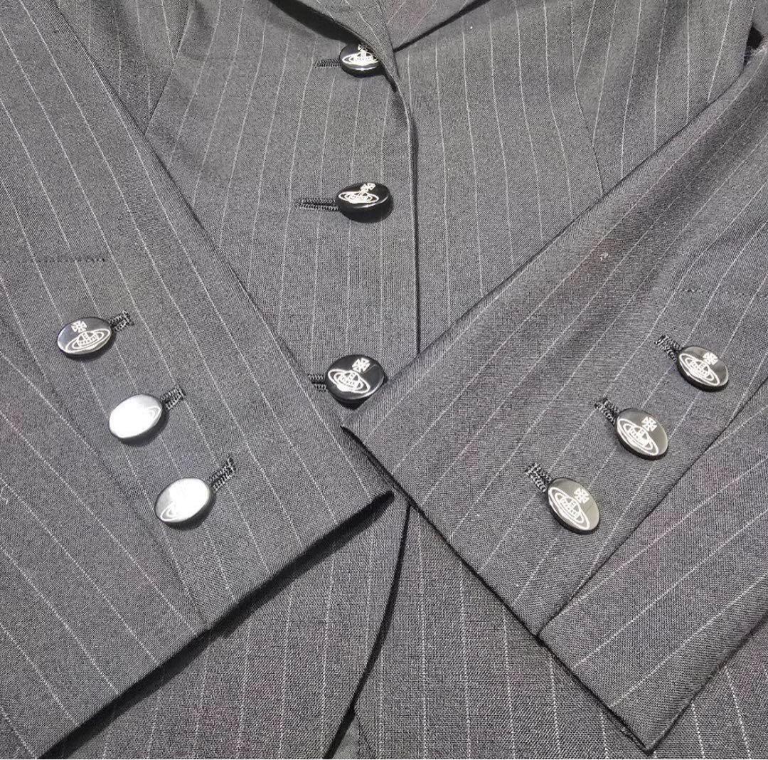 ヴィヴィアンウエストウッド レッドレーベル ストライプ ジャケット