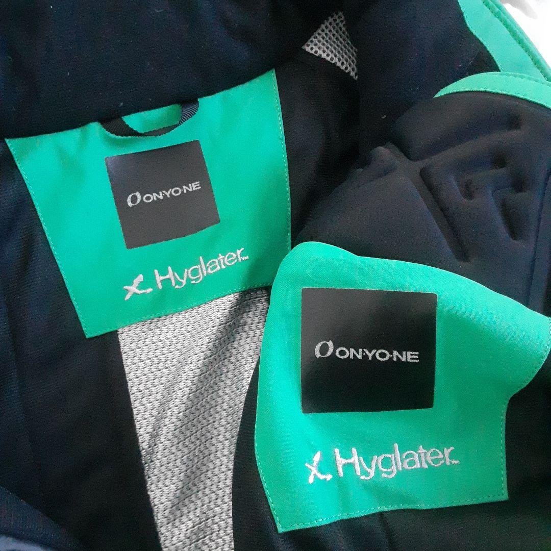 美品 オンヨネ Hyglater 4wayストレッチ スキーウエア 上下セット