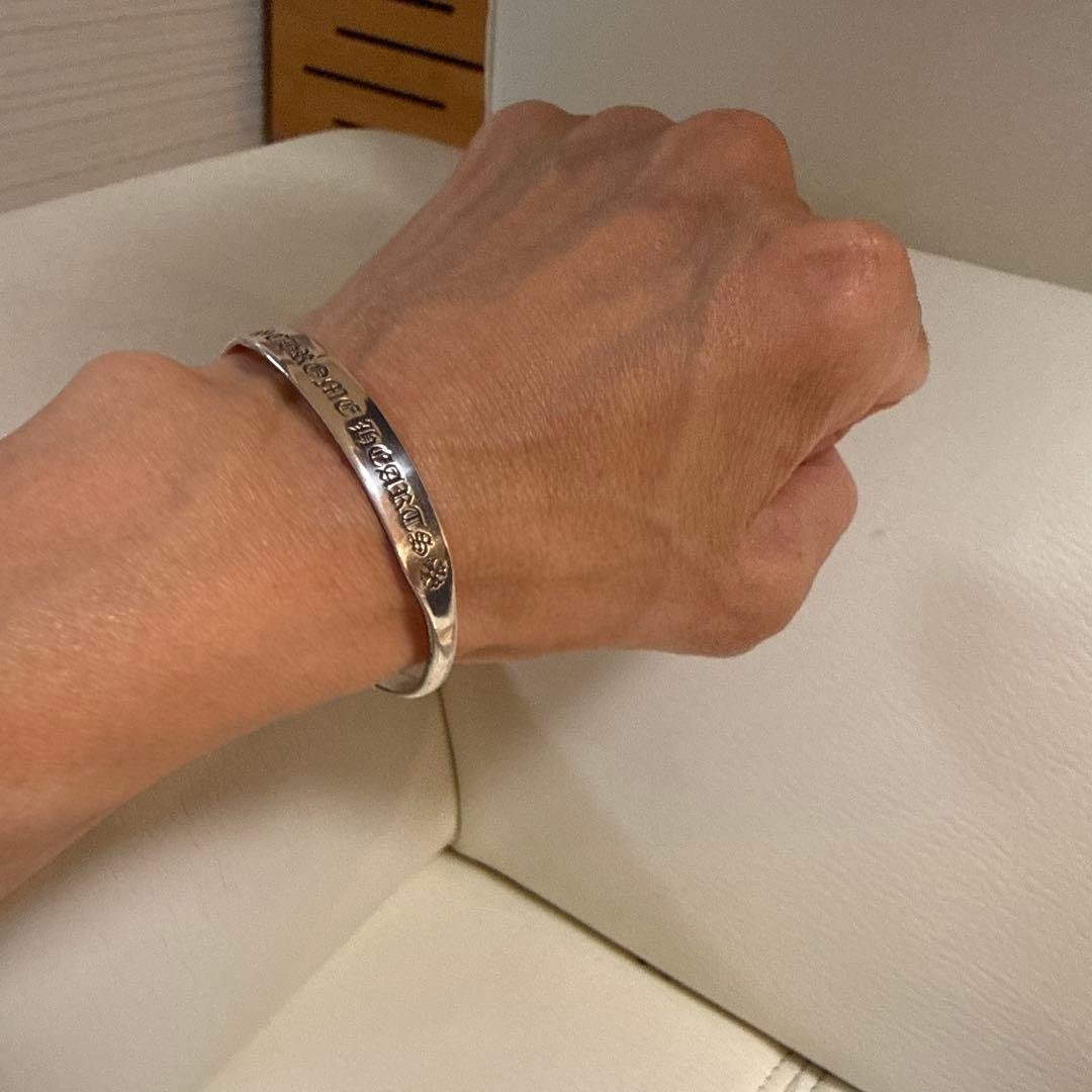 CHROME HEARTS クロムハーツ バングル CHプラス フラット