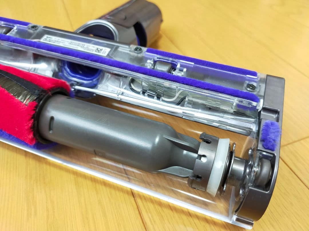 ダイソン V12 digital slim ソフトローラーヘッド -分解清掃