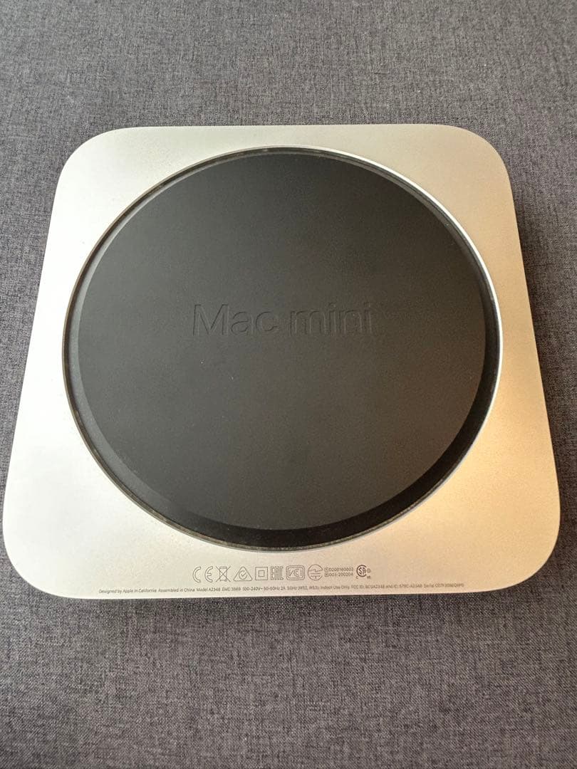 ミニPC Mac mini 8C CPU M1