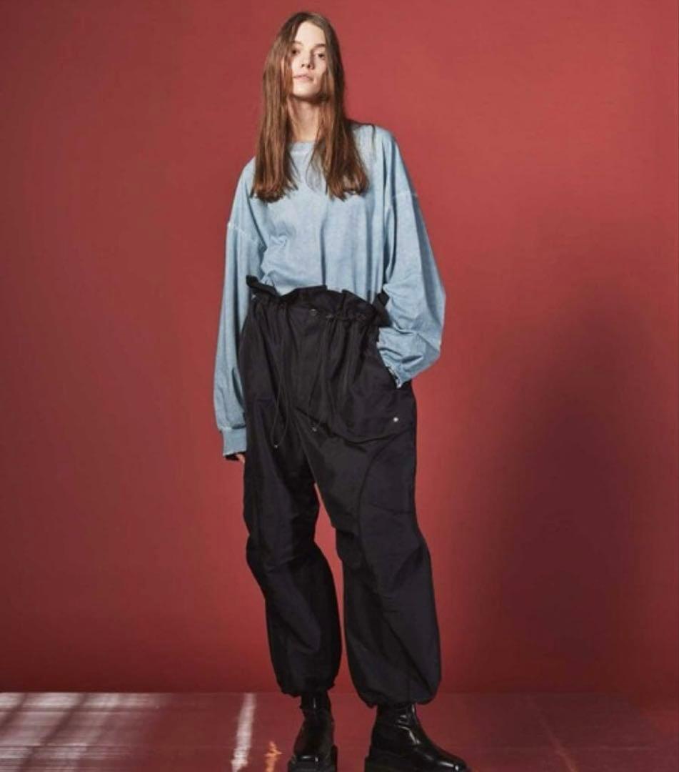 チ*カ様 GRANCY タカト着用色違い ウエストシャーリングビッグUFOパンツ