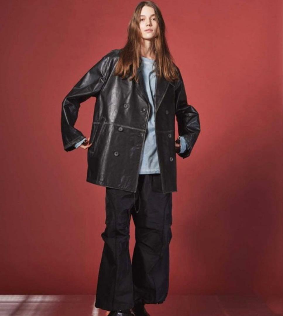 チ*カ様 GRANCY タカト着用色違い ウエストシャーリングビッグUFOパンツ