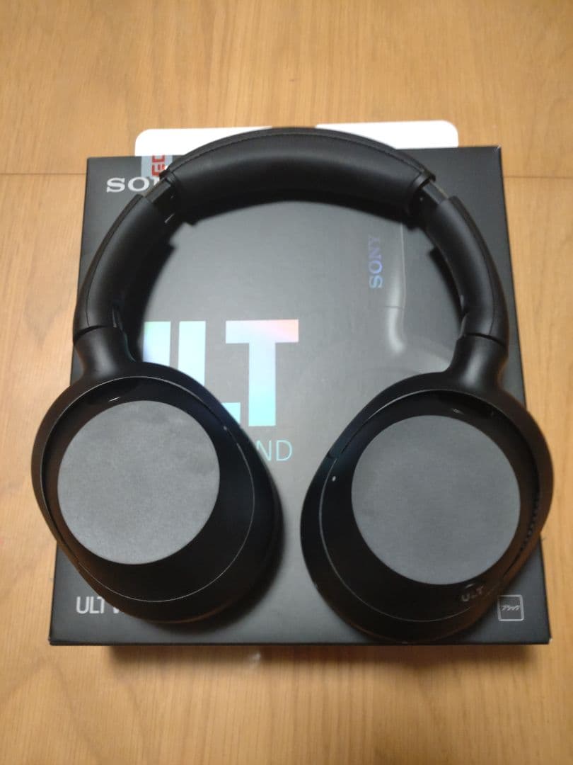 【ほぼ新品】SONY　WH-ULT900N　ワイヤレスヘッドホン（保証書付き）