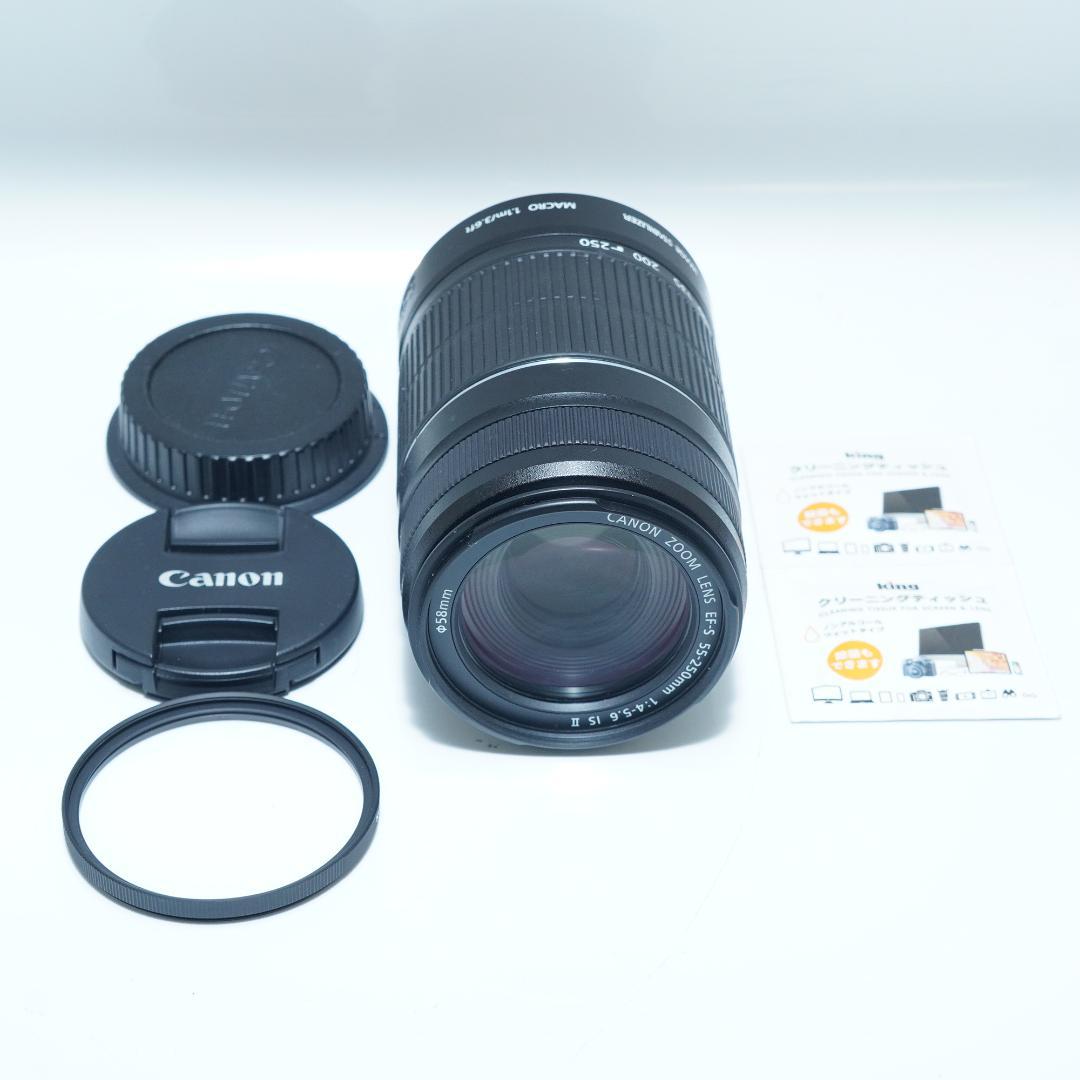 Canon 望遠 EF-S 55-250mm F4-5.6 IS II