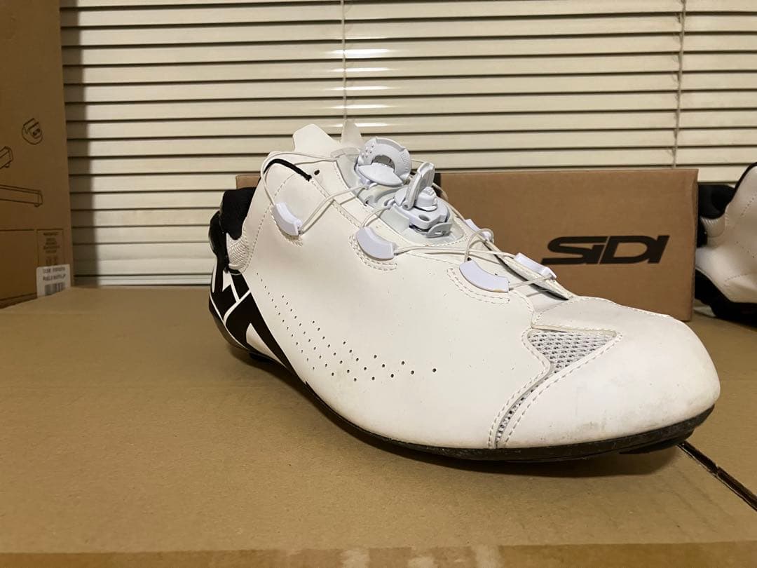 SIDI SHOT2S ホワイト/ブラック 44サイズ(27.3cm)