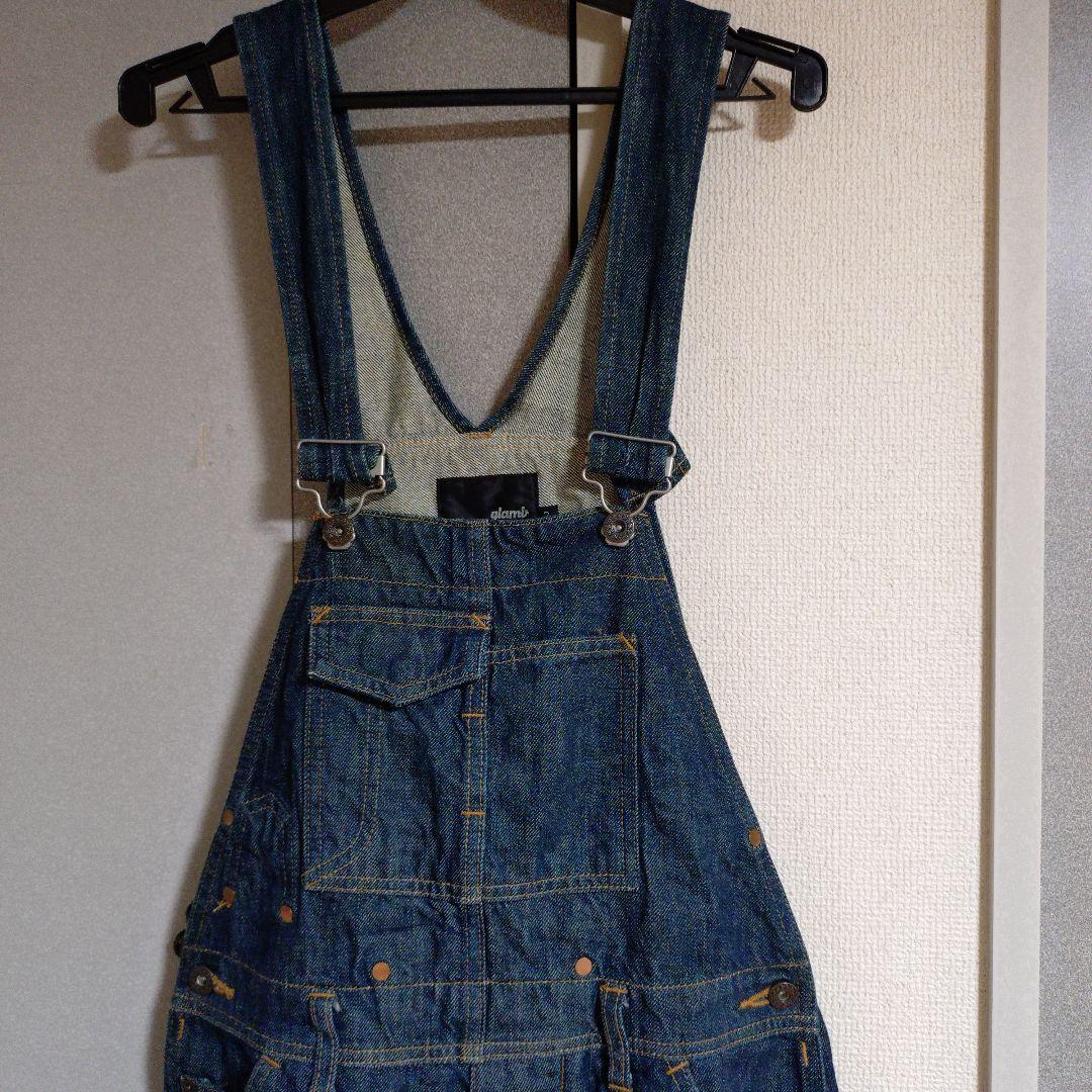 glamb インディゴブルー オーバーオール