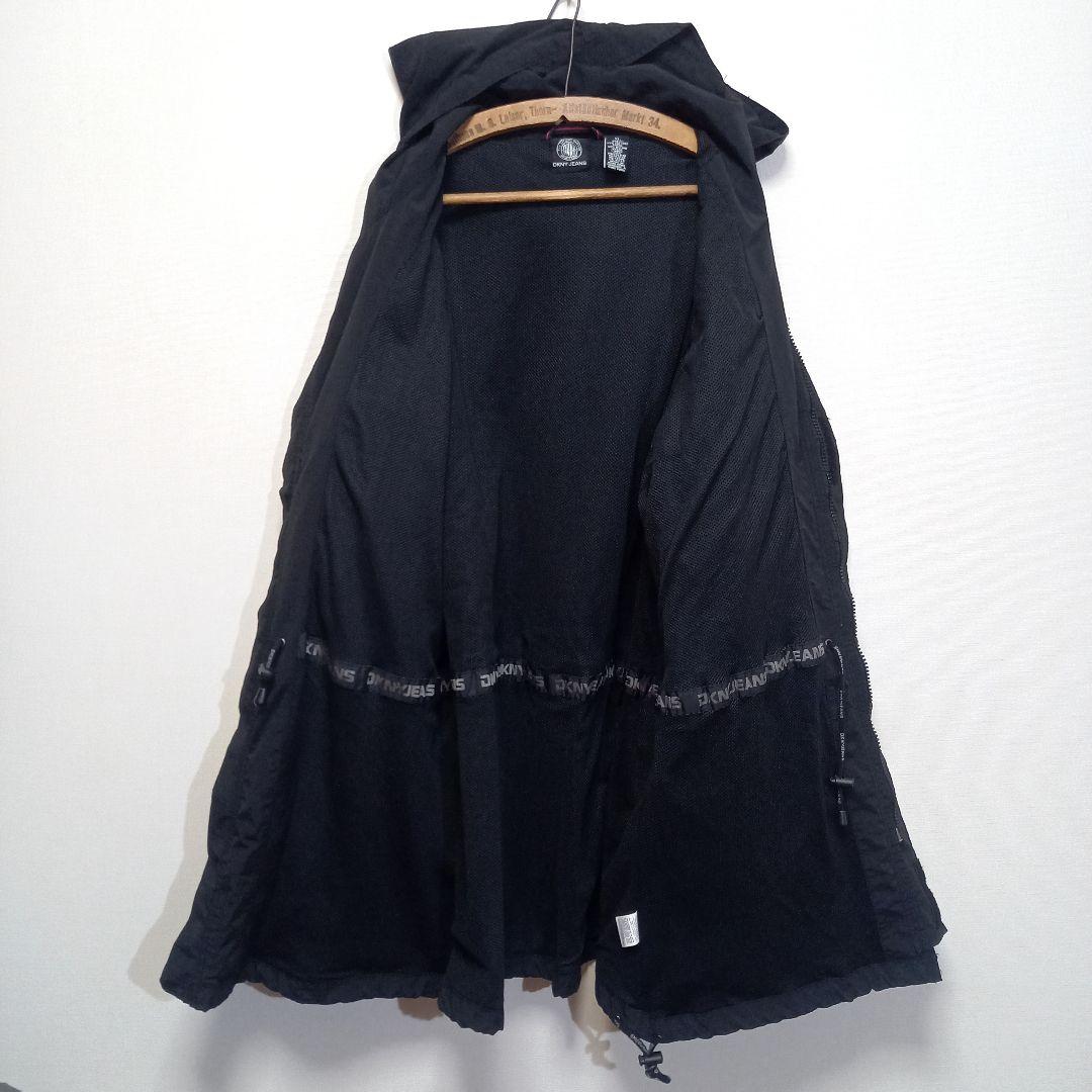 XL！90s DKNY JEANS 八の字ジップ モッズパーカー モッズコート