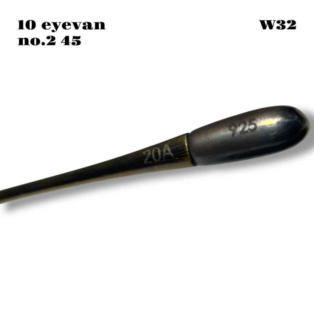 希少品！ 10 eyevan no.2 45 45 22 145 ゴールド 金銀