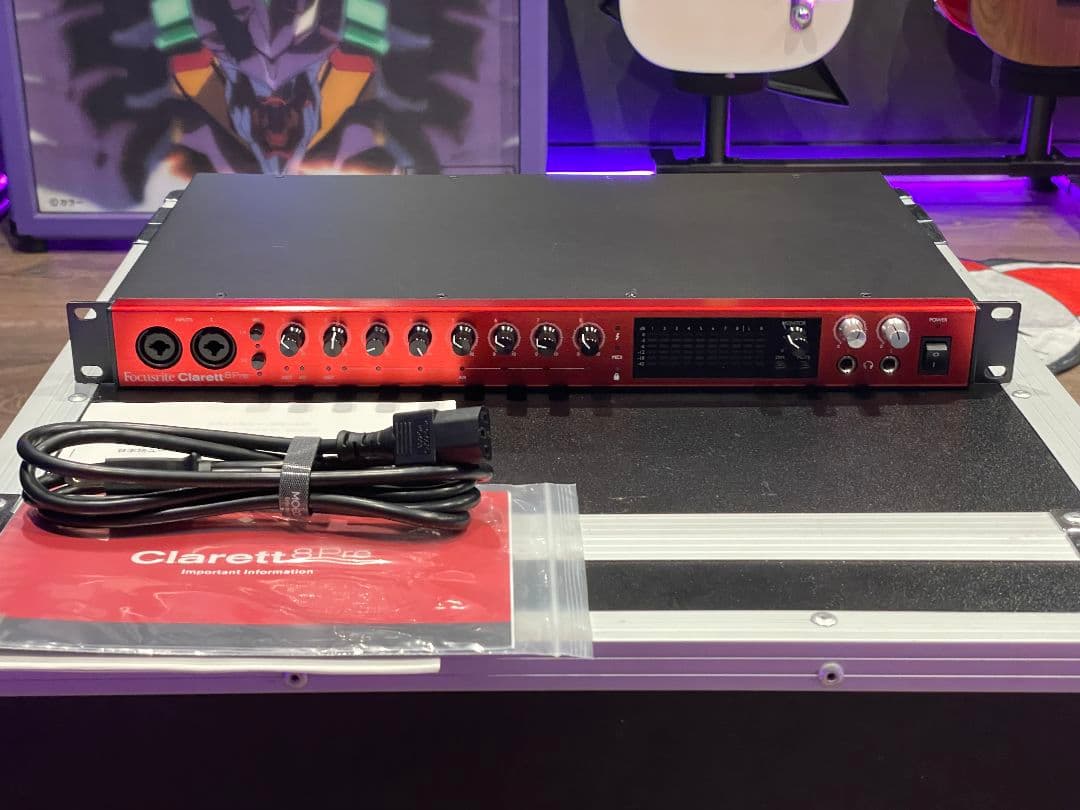 Focusrite Clarett 8Pre オーディオインターフェイス