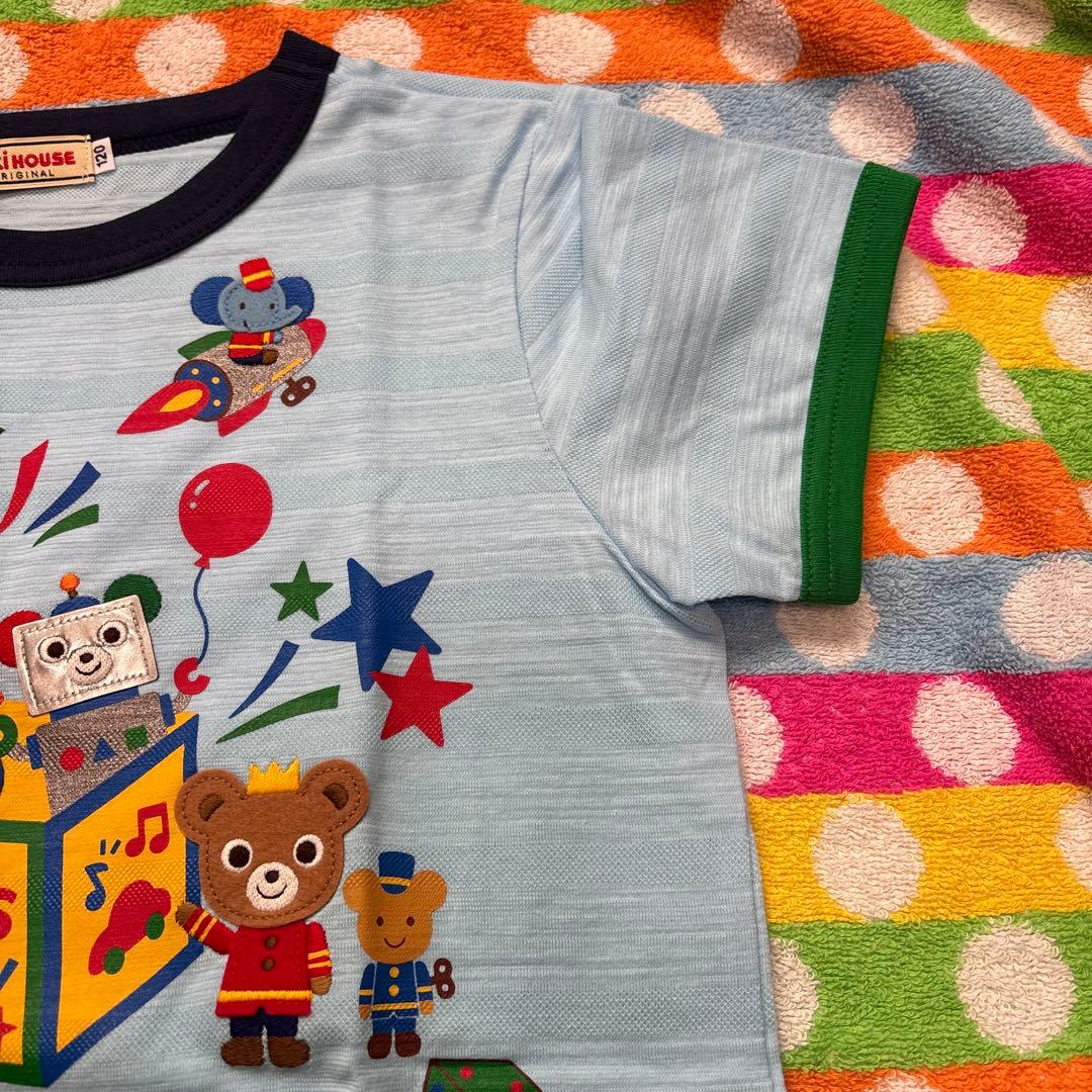 美品　ミキハウス　豪華　Tシャツ　120cm