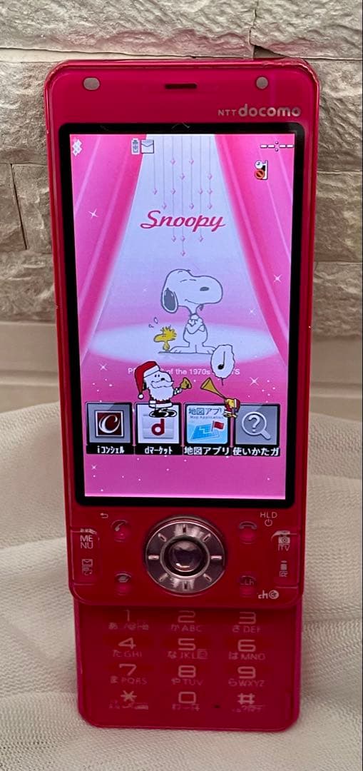 【動作確認済】P-03D docomo ピンク