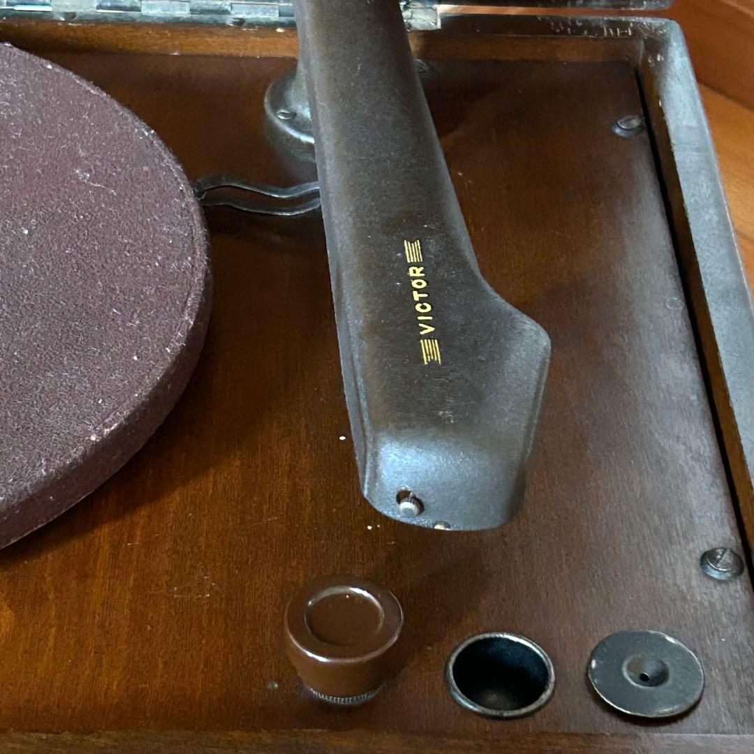 日本ビクター SRE-15 卓上電蓄　真空管ラジオ　昭和レトロ　1947年製