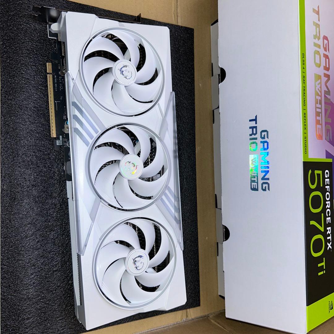 グラフィックボード・グラボ・ビデオカード MSI GeForce RTX 5070 Ti 16G GDDR7