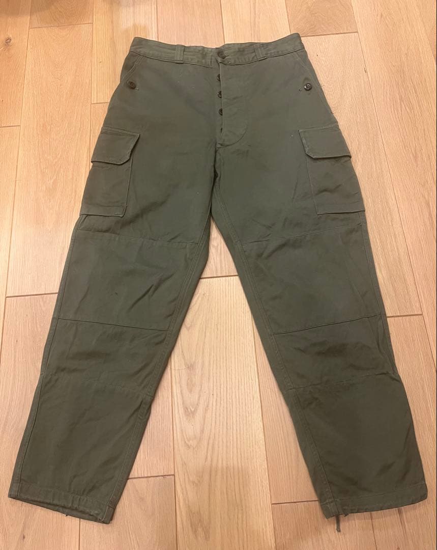 フランス軍84Cm-64パンツヴィンテージ ビンテージカーゴパンツ