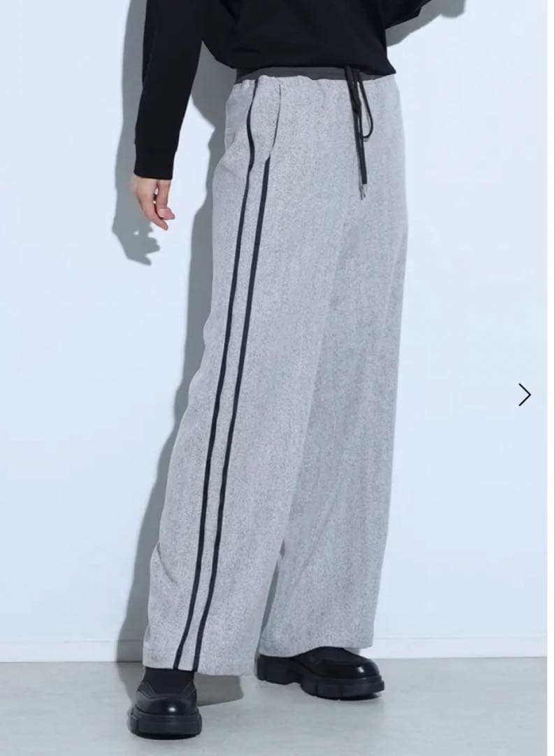 リブウエストサイドラインパンツ／SCOT CLUB