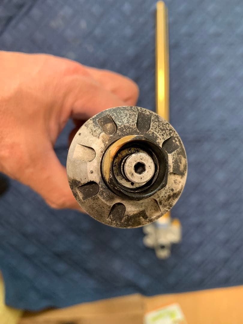 gpz900r OHLINS フロントフォーク