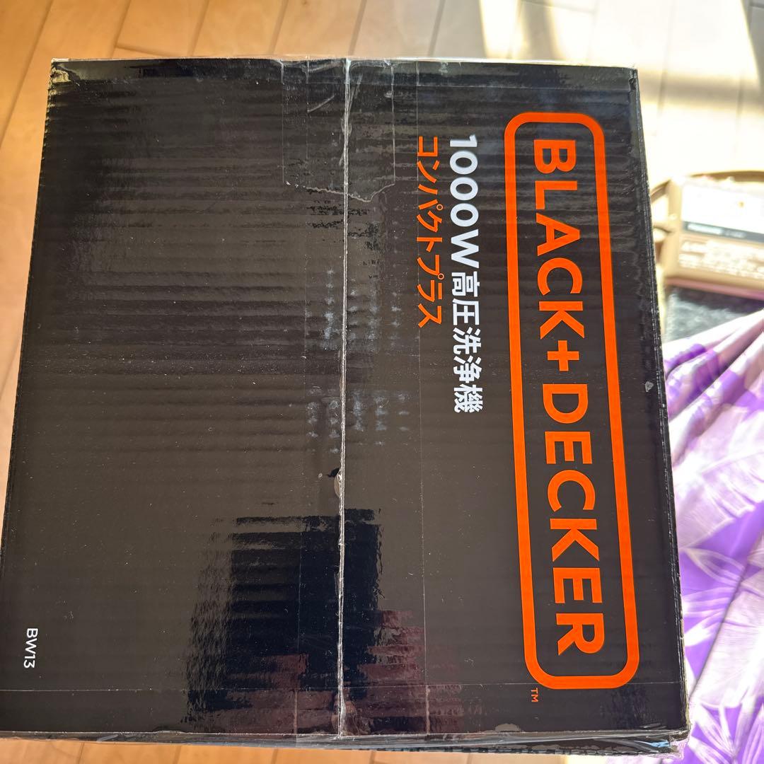【Bris】BLACK+DECKER 1000W 高圧洗浄機