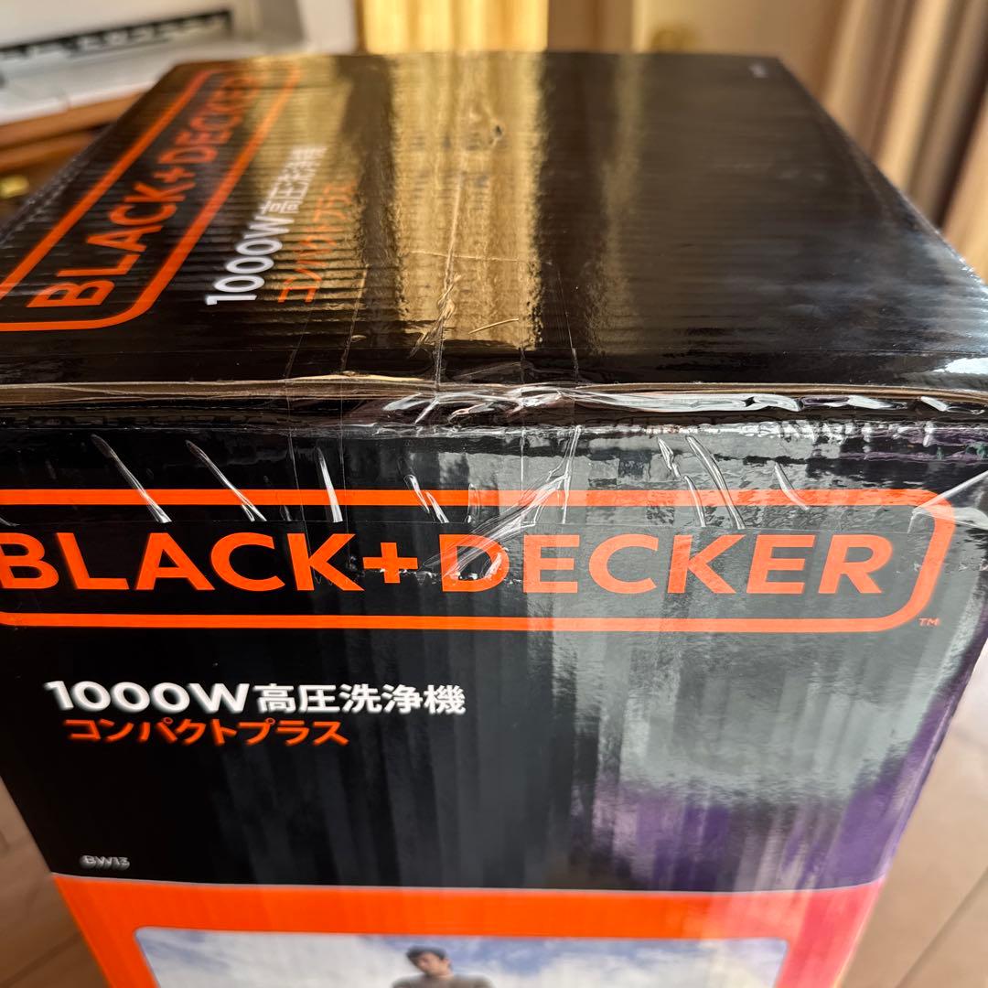 【Bris】BLACK+DECKER 1000W 高圧洗浄機