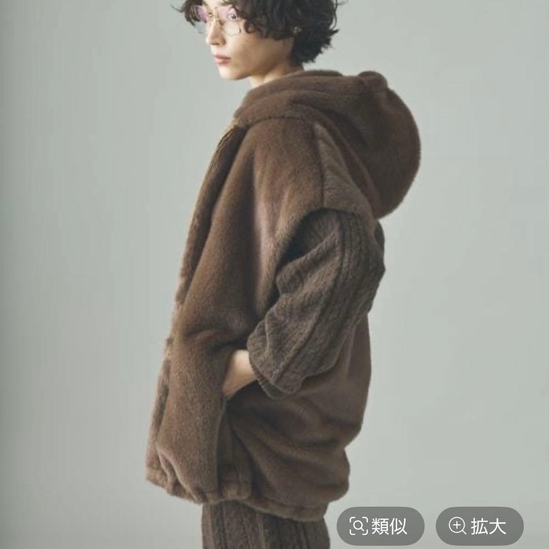 【専用】25AW Curensologyカレンソロジーファーフーディベスト新品