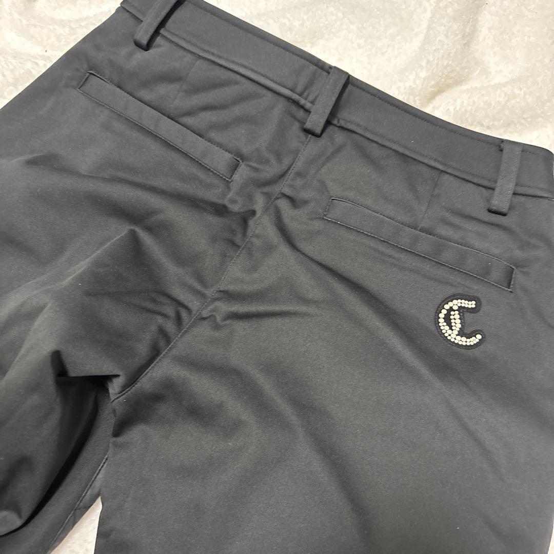 新品Callaway GOLF キャロウェイ　キルティングパンツM パールボタン