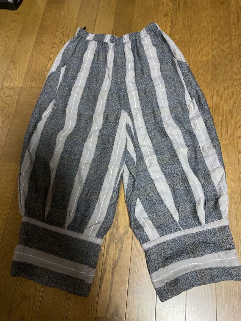 専用センソユニコ慈雨パンツ　ウール　ストライプ　サイズ 40