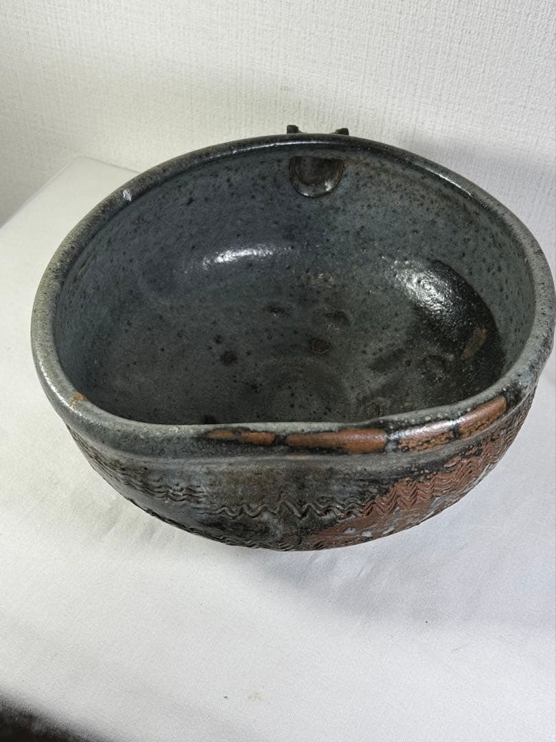 古唐津片口　傷有り