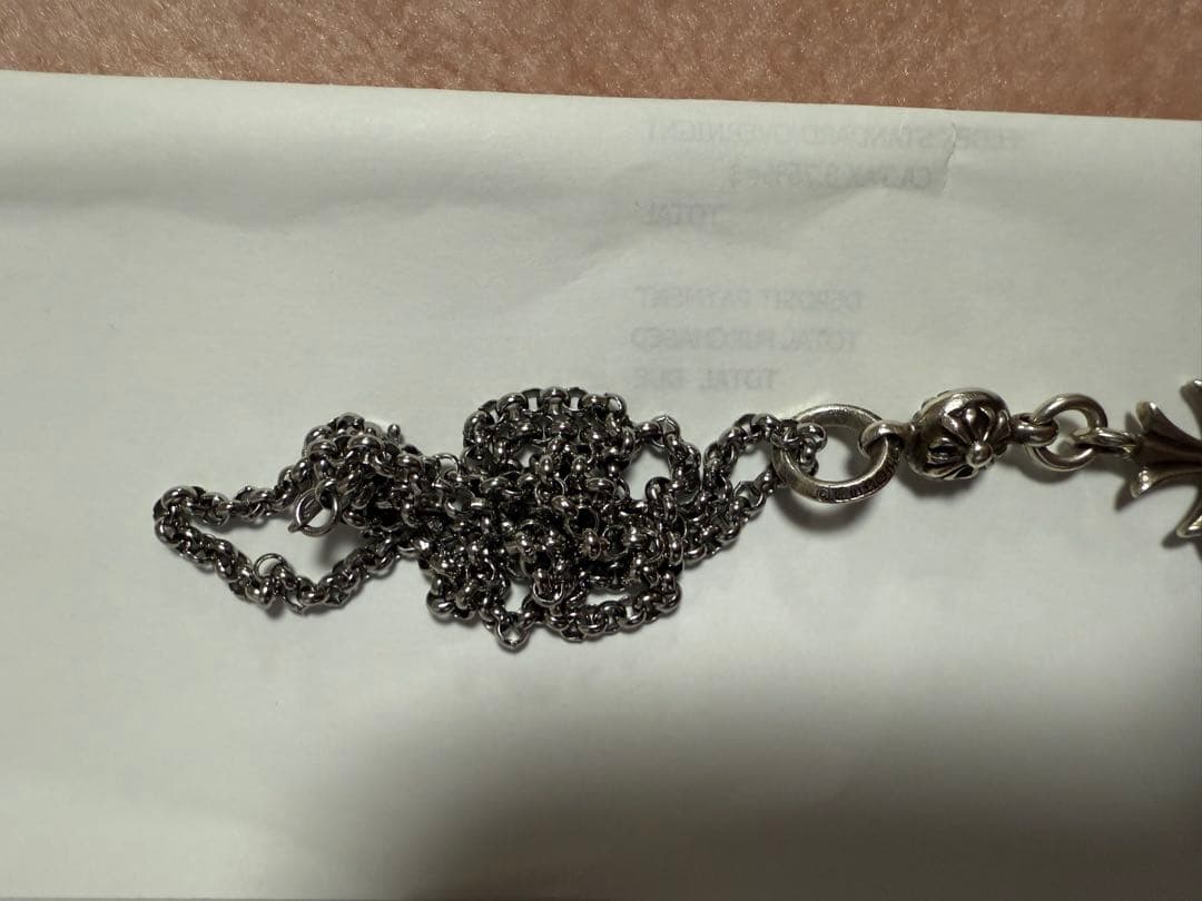 クロムハーツワンボールタイニーCHクロスチャーム