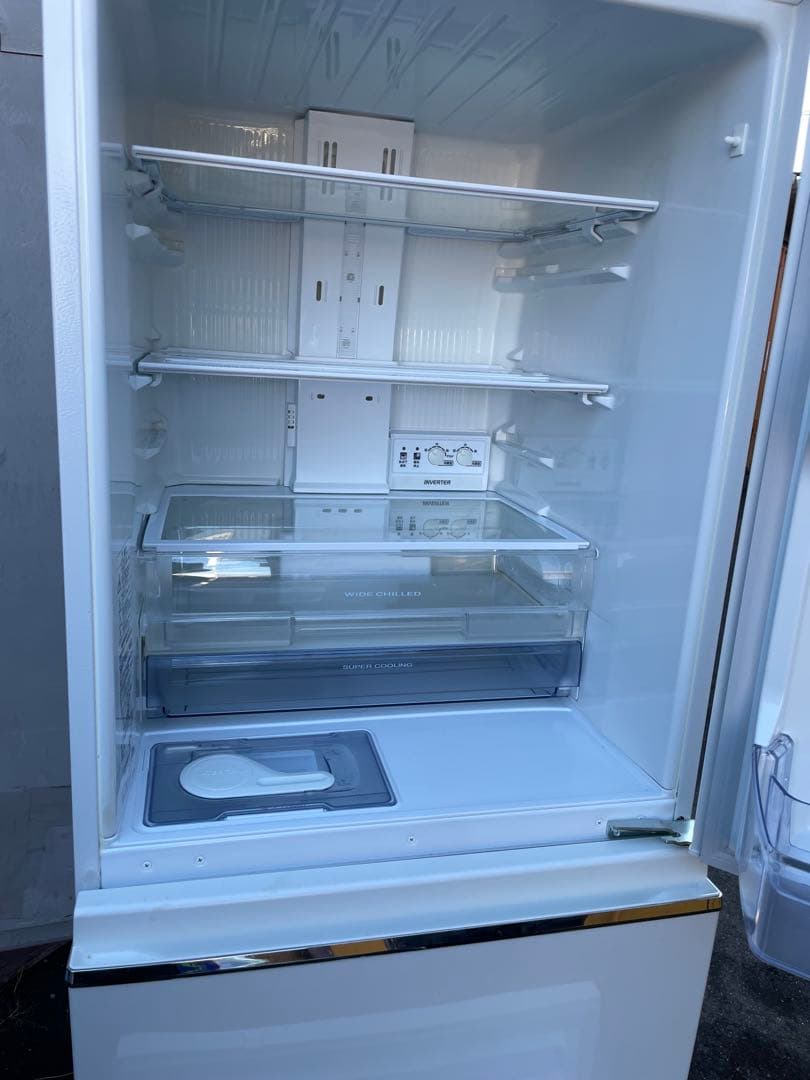 三菱 ノンフロン冷凍冷蔵庫 2018年製 MR-CX33D-W