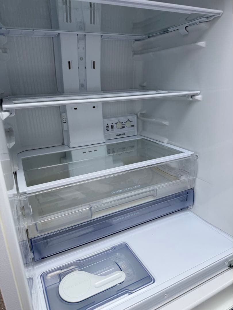 三菱 ノンフロン冷凍冷蔵庫 2018年製 MR-CX33D-W