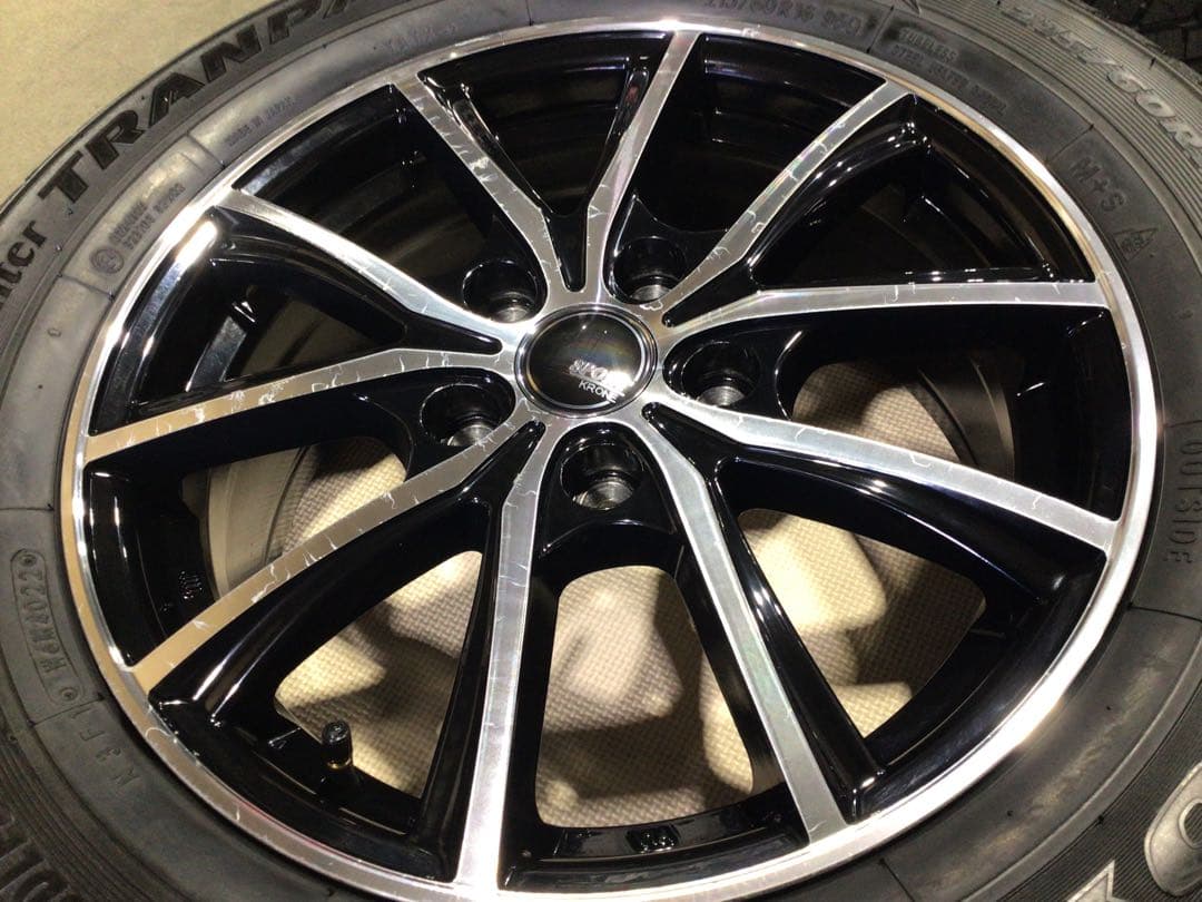 深溝 激安 215/60R16 TOYO スタッドレス 社外アルミ 4本 送料込