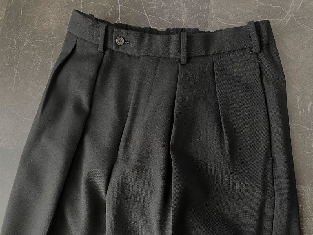 パンツ MARKAWARE DOUBLE PLEATED SURVIVAL CLOTH