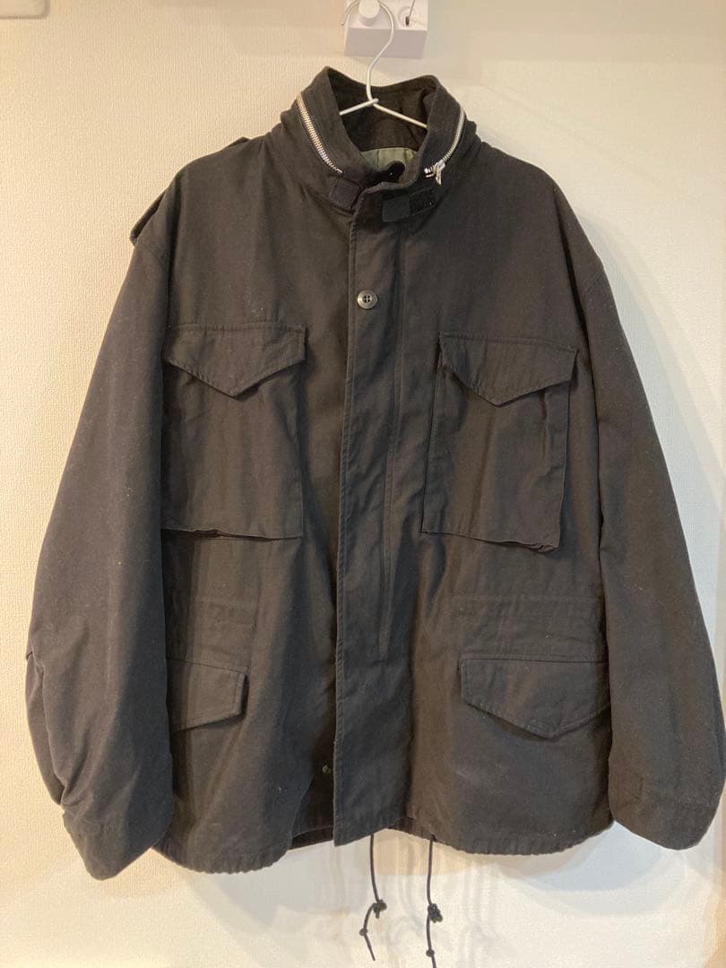 WAIPER.inc M-65 フィールドジャケット 黒 L-SHORT