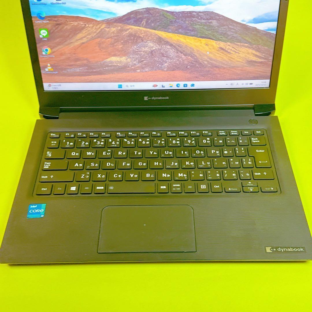 11世代i3⭐️爆速SSD windows11 モバイルノートパソコン13.3