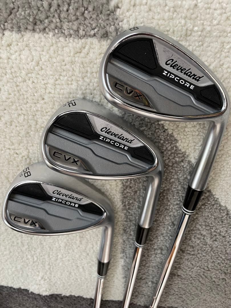 【とらお】クリーブランドCVX ZIPCOREウェッジ3本セット
