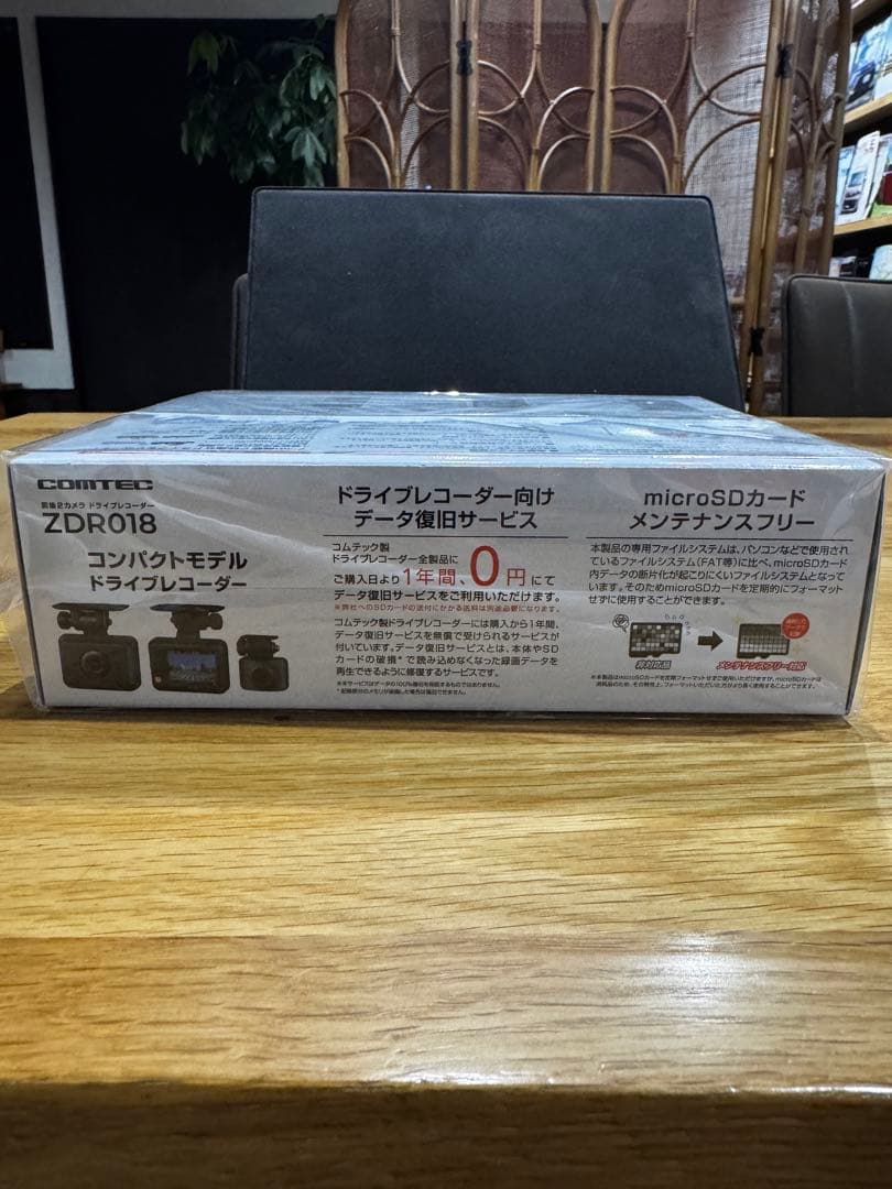 ⭐︎クライフターン⭐︎【新品・未開封】コムテックドライブレコーダーZDR018
