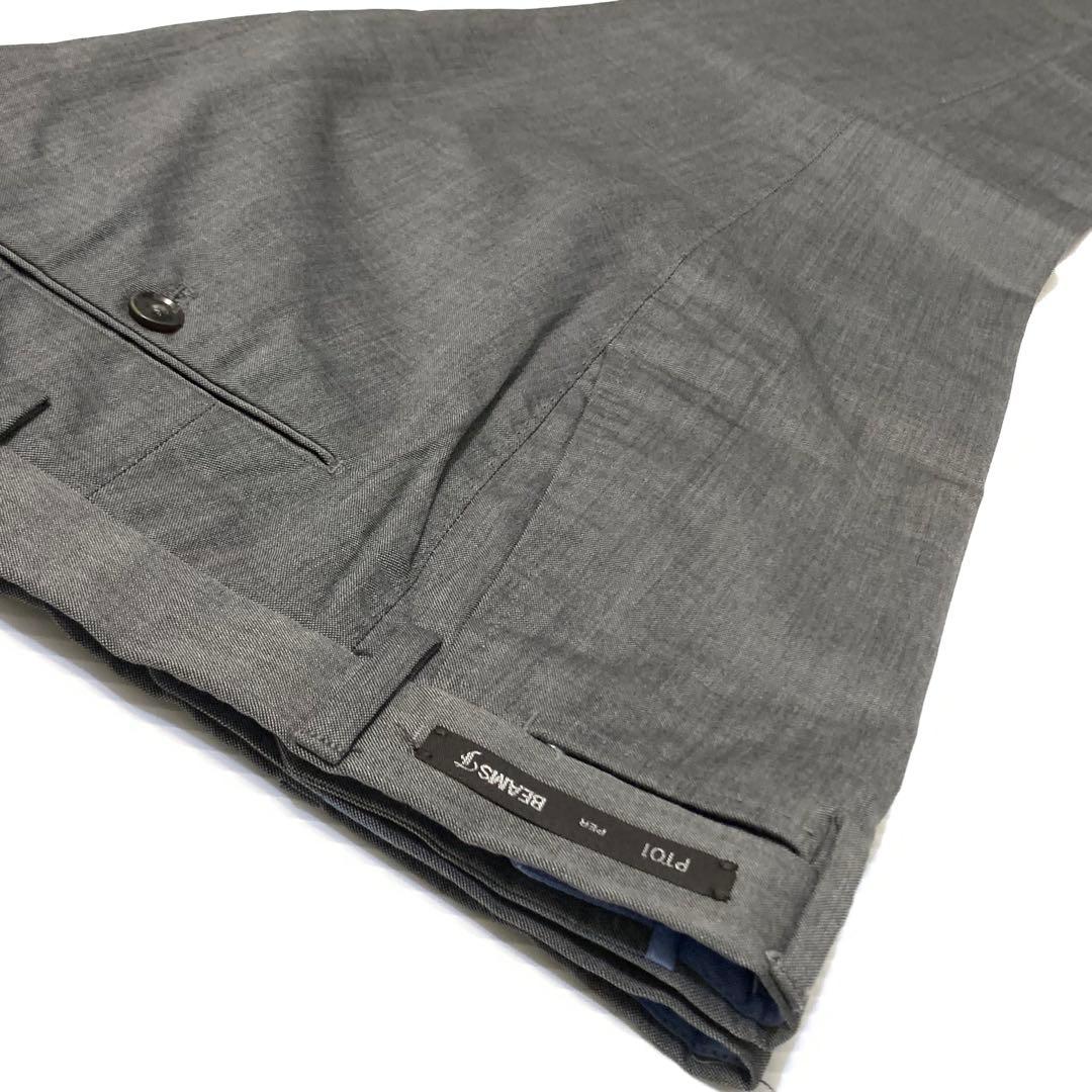 ●PT01 per BEAMS F 48 定価¥45,000程 裾ダブル 美脚