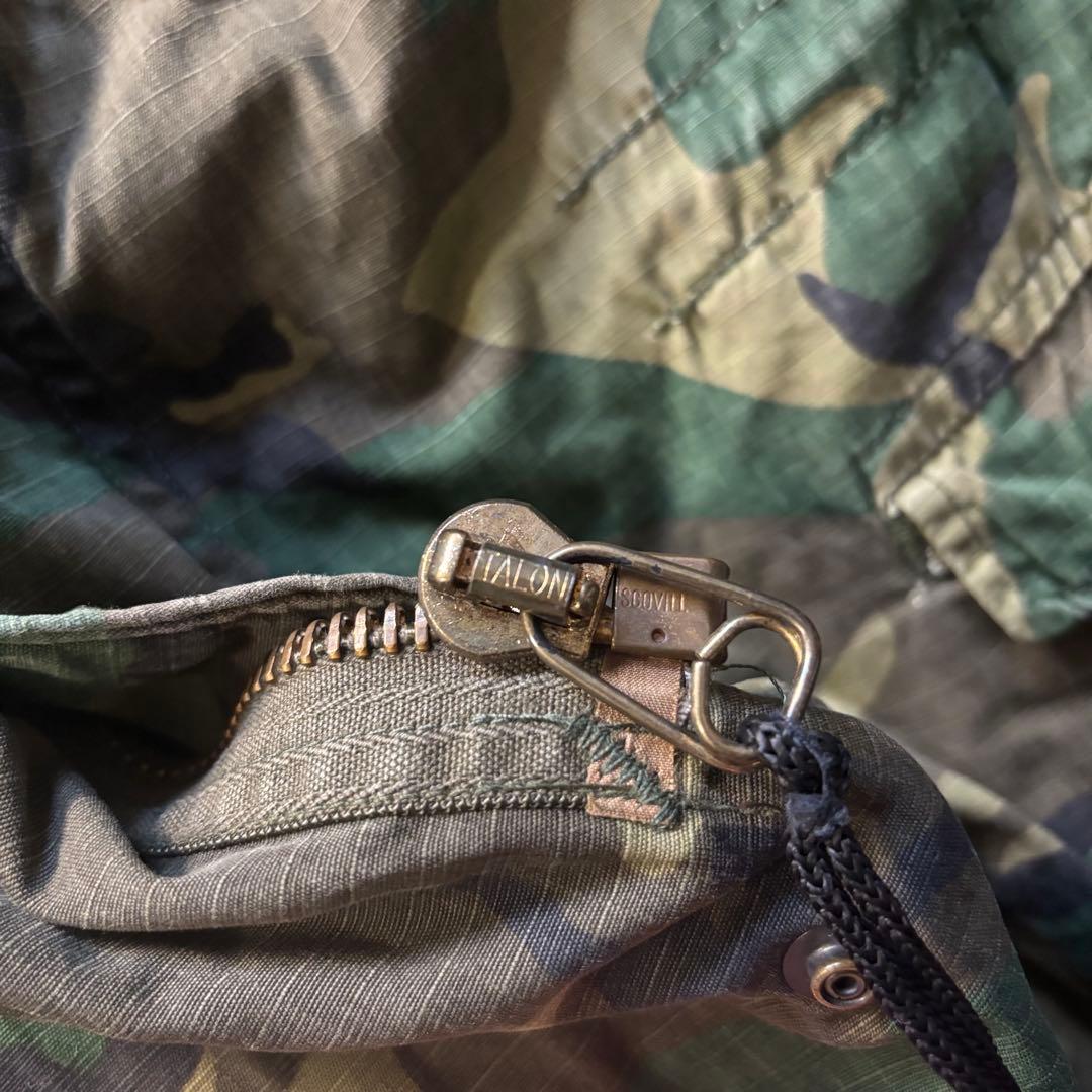 80s M-65 フィールドジャケット ウッドランド SCOVILL 古着