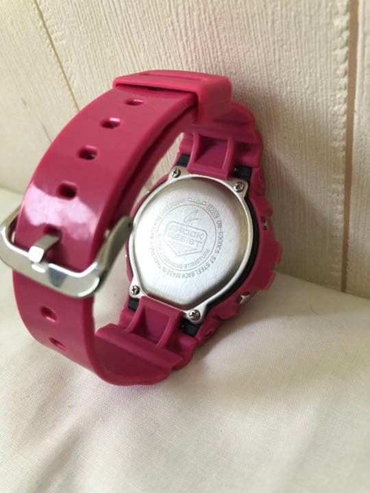 CASIO G-SHOCK DW-6900CS クレイジーカラー ピンク希少