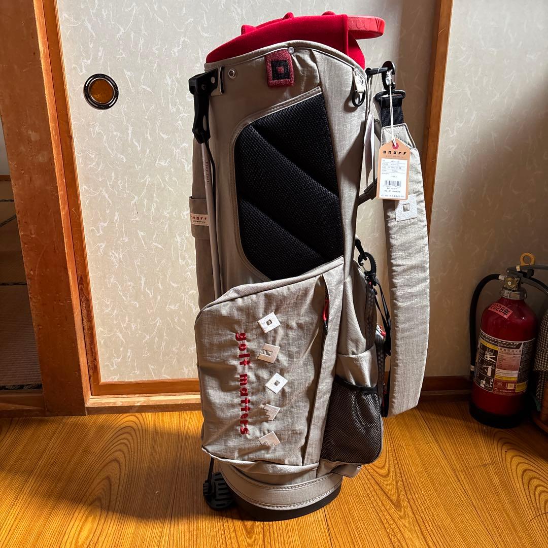 専用ｄａｔｅsさん折りたたみ式スタンドキャディバッグ グレー