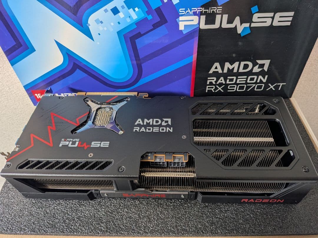 グラフィックボード・グラボ・ビデオカード SAPPHIRE PULSE Radeon RX 9070 XT GAMING