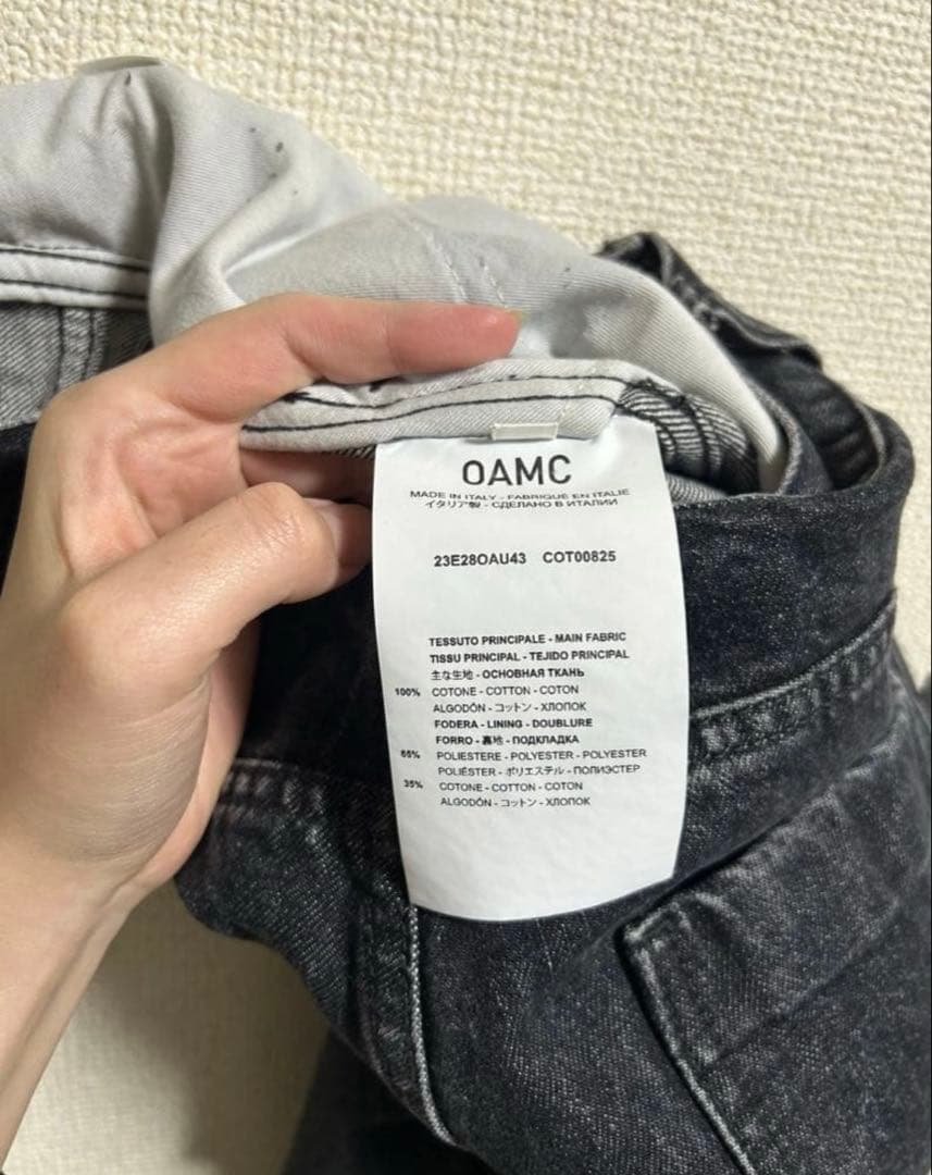 OAMC オーエーエムシー　23ss WINDSOR PANT デニム