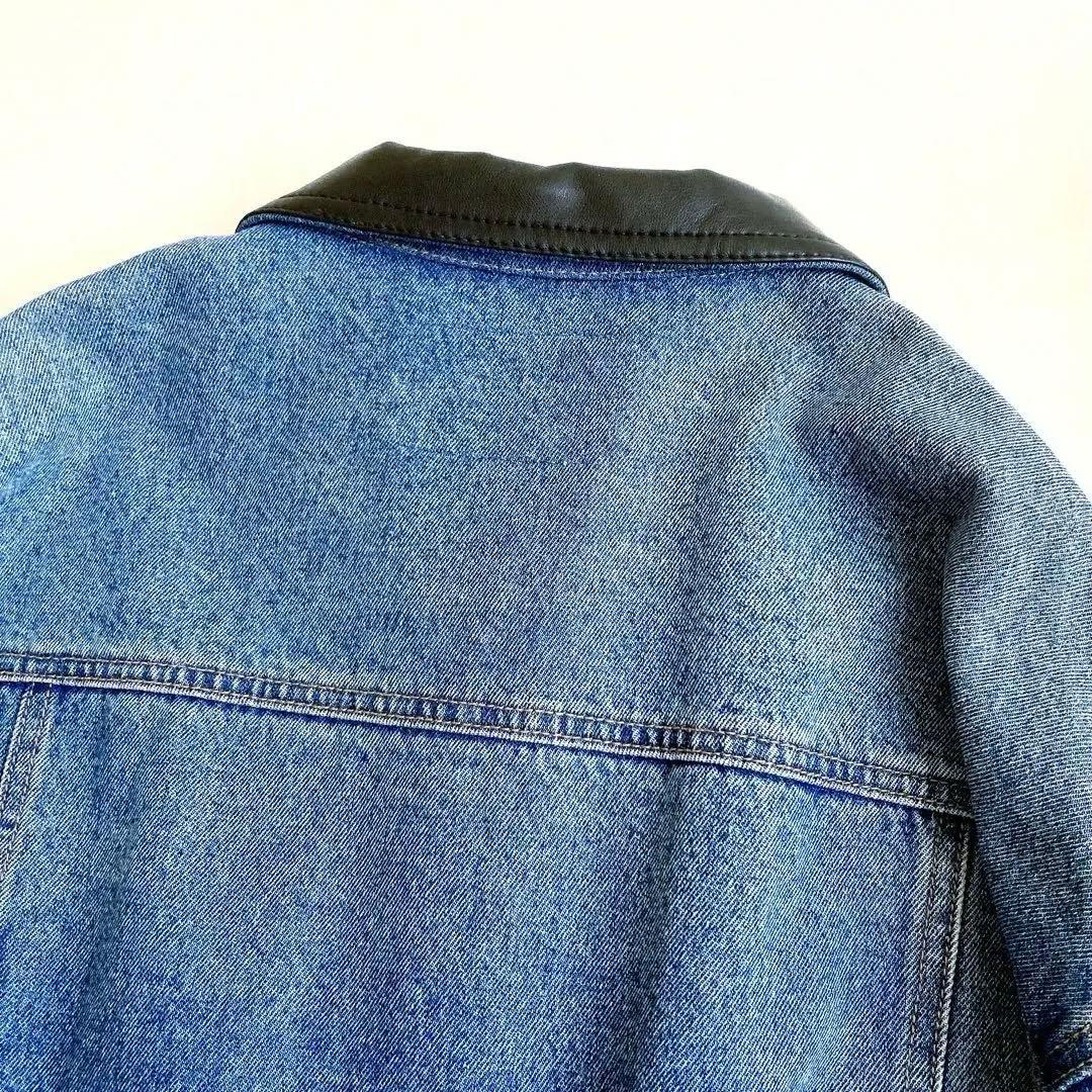 【美品】アルページュストーリー オーバーサイズ BIG Gジャン 襟異素材