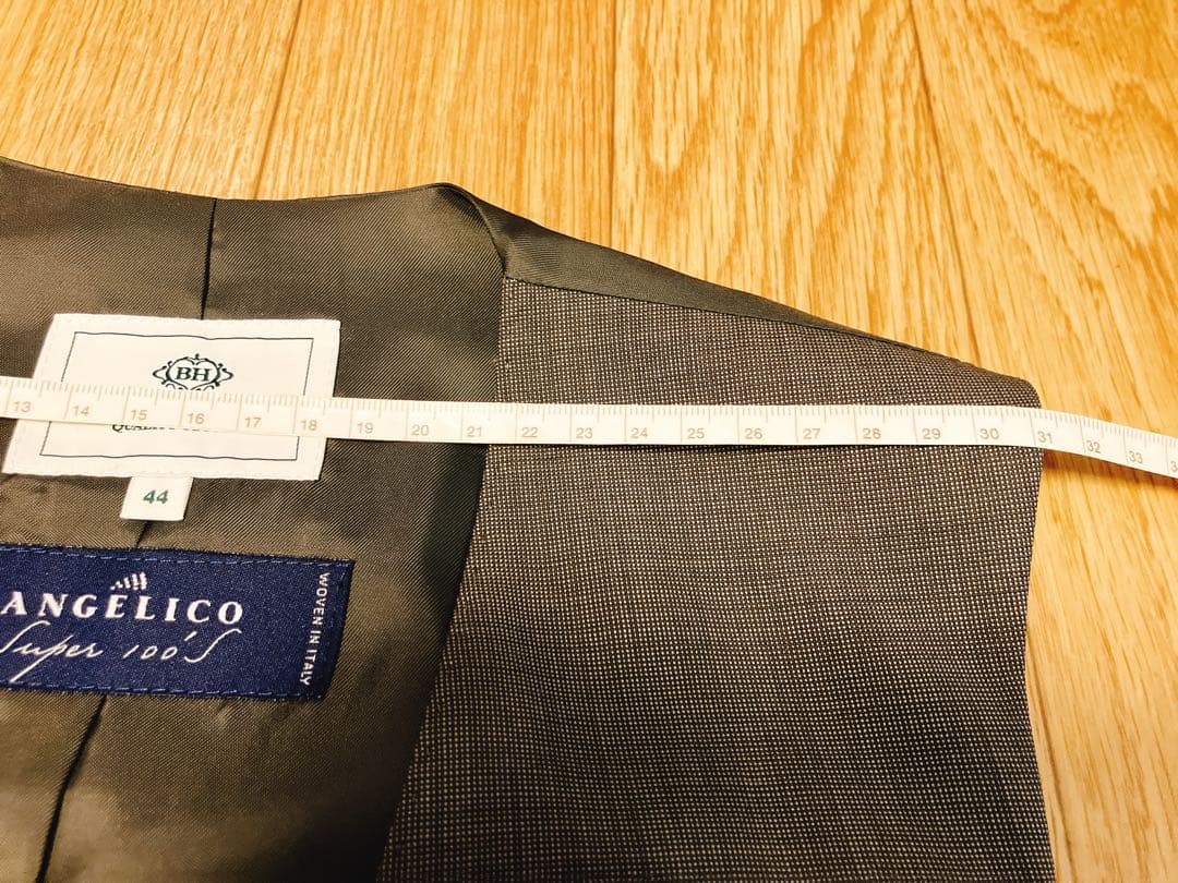 ビームスハート　スーツ ３ピースANGELICO ジャケット　スラックス 44
