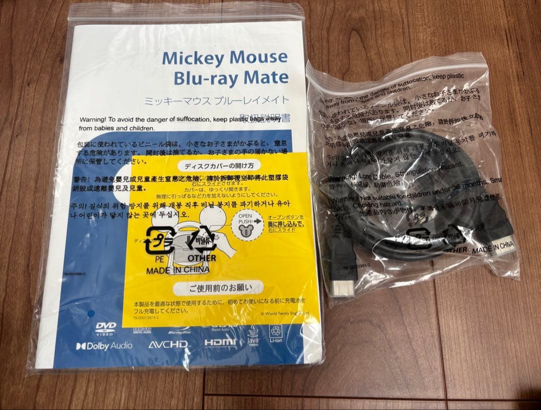 DWE ディズニー ミッキーメイト 2024年購入 カーポケット付き　⭐︎美品⭐︎